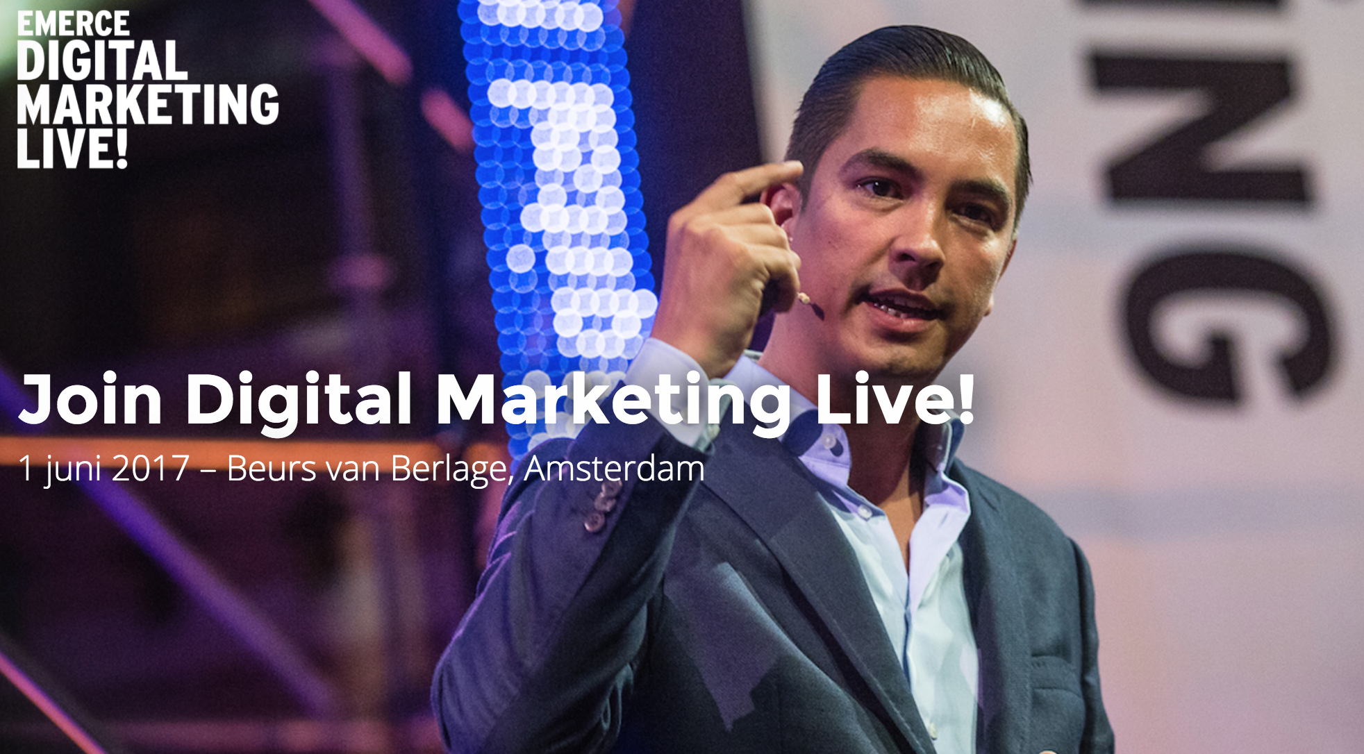 Met Fonk gratis naar Digital Marketing Live!