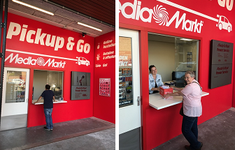 MediaMarkt opent eerste drive-thru