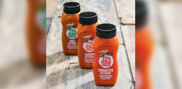 Jumbo lanceert drie nieuwe verse ketchups van geredde tomaten