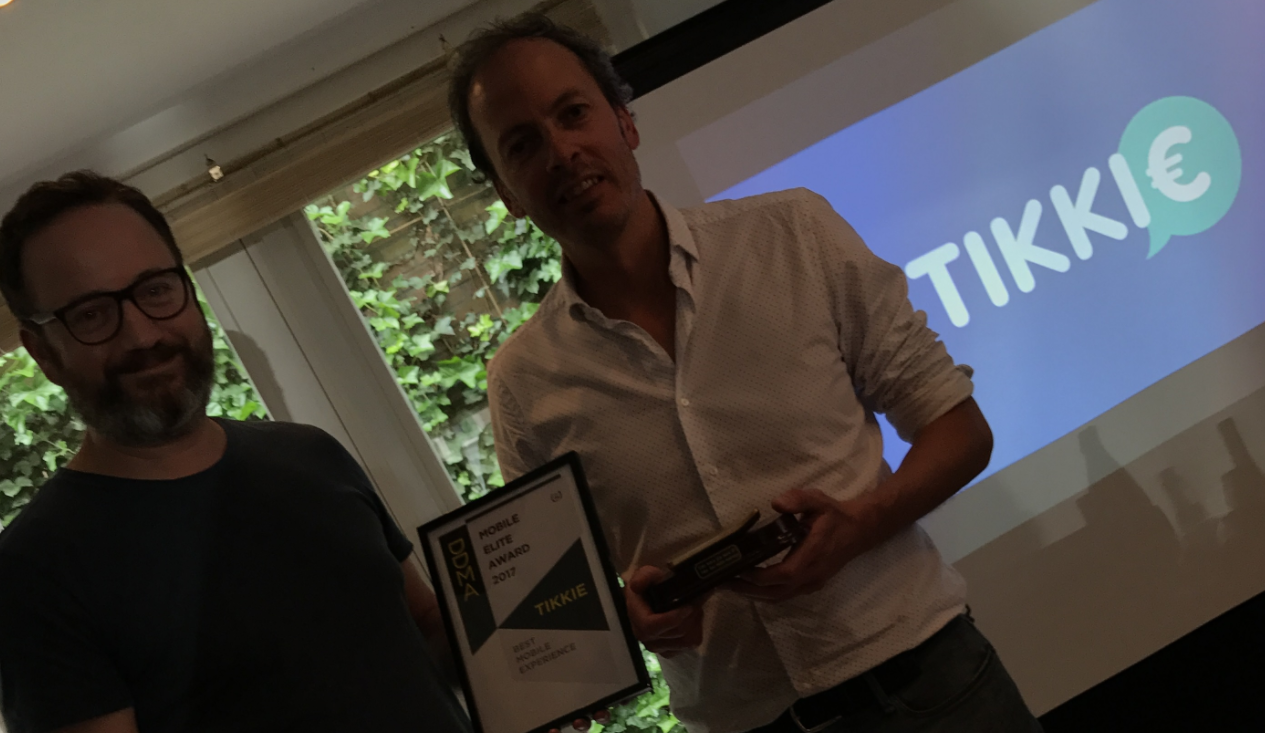 Tikkie van ABN AMRO wint DDMA Mobile Award