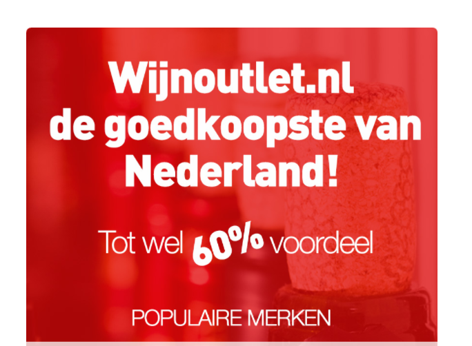 KVNW wint procedure misleidende reclame Wijnoutlet.nl