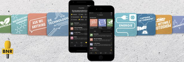 BNR Nieuwsradio innoveert met podcasts in vernieuwde BNR-app