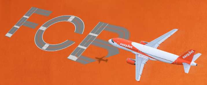 easyJet kiest FCB Amsterdam