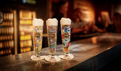 Warsteiner’s Tulpglazen van de hand van internationale kunstenaars
