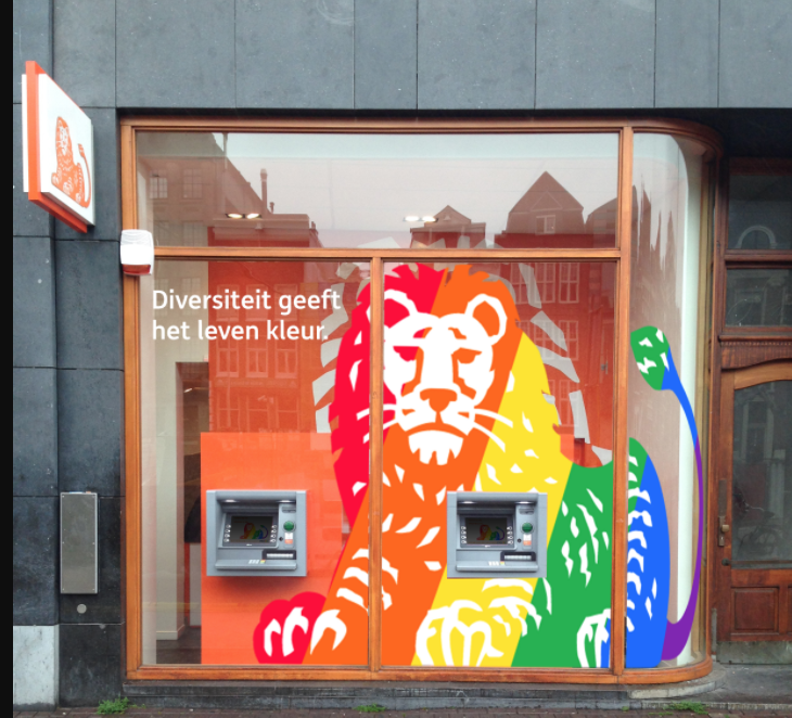 ING op Pride Amsterdam: ‘Kleur het Leven’