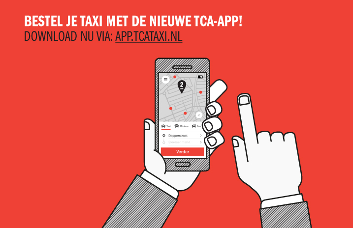 Counter Content en Counter Creatives aan de slag voor Taxicentrale TCA