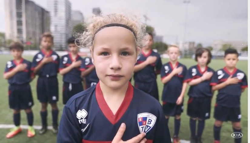 Kia scoort met vrouwenvoetbal