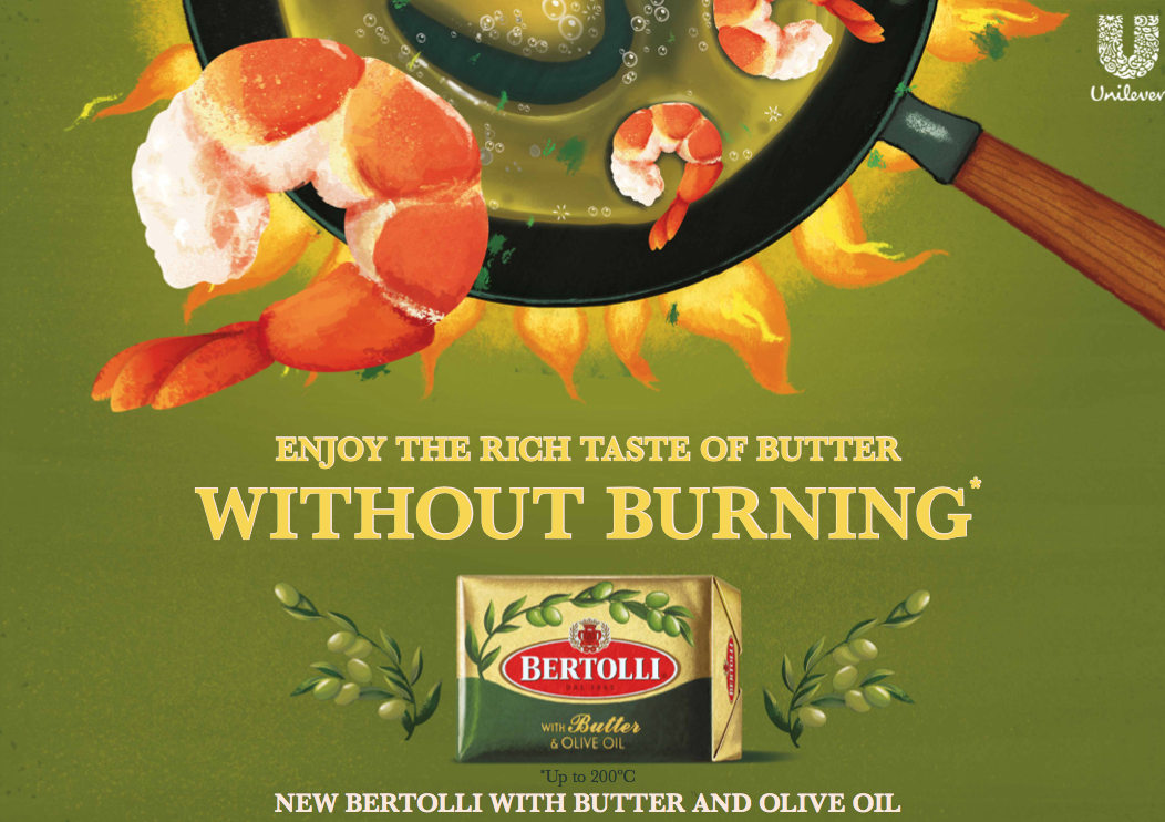 Bertolli-campagne haalt inspiratie uit de jaren 50