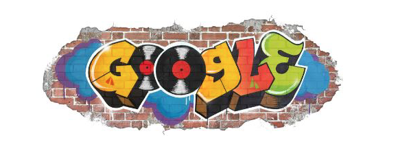 Google viert 44-jarig bestaan hiphop met interactieve Doodle