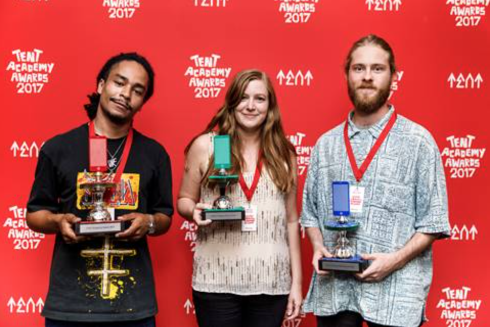 Winnaars TENT Academy Awards 2017 bkrnf