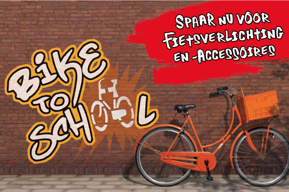 Goud Uberconnected ontwikkelt Bike to School-campagne voor Coop