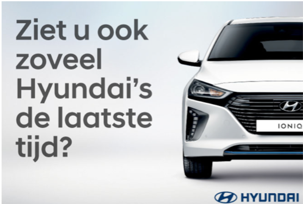 Open Now maakt de najaarscampagne voor Hyundai