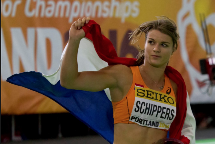 Dafne Schippers te gast bij Jinek
