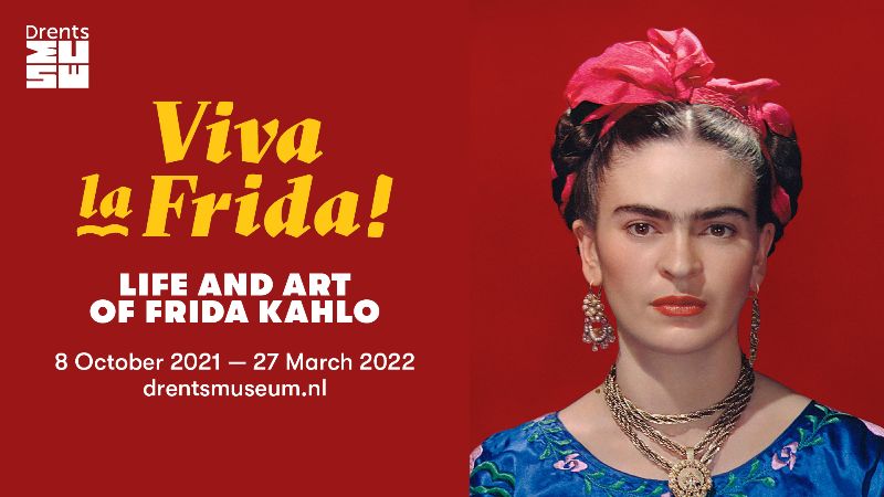Frida Kahlo's kunstwerken en persoonlijke bezittingen in Drents Museum