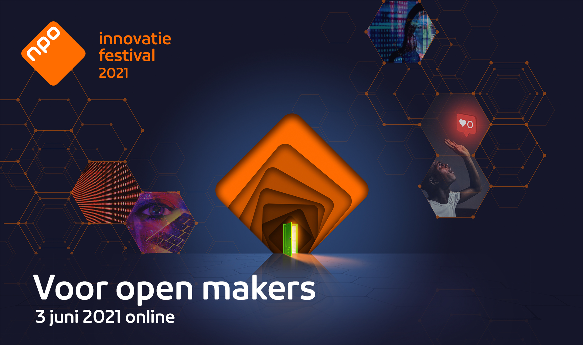 Eerste editie online NPO Innovatie Festival