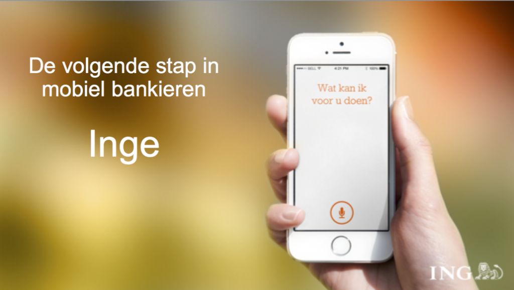 Fonk Marketing Slimme actie rond spraakherkenning van ING Fonk Marketing Slimme actie rond spraakherkenning van ING
