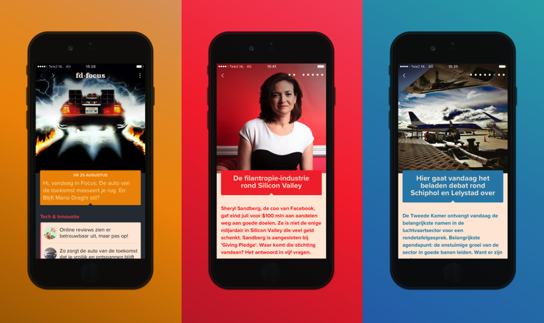 FD legt focus op app