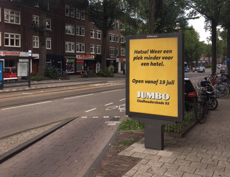 Hallo Amsterdam. Hallo Jumbo