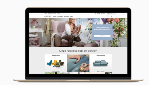 Site Prominent vernieuwd door e-commercebureau Jaagers