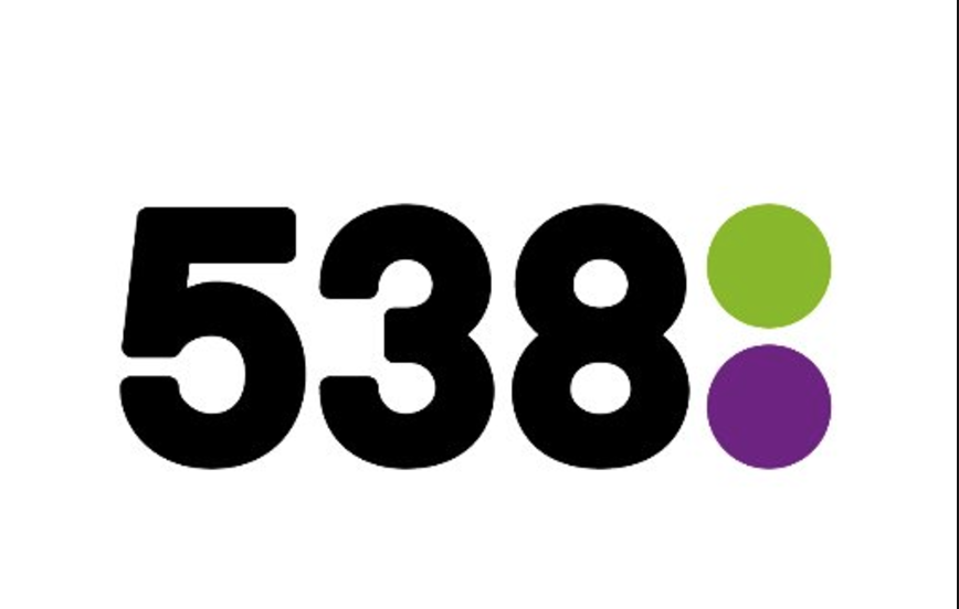 538 overtreft opnieuw hoogste marktaandeel ooit