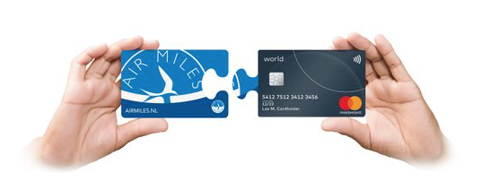 Met Mastercard nu ook Air Miles sparen in het buitenland