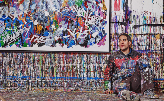 Graffiti artist JonOne ontwerpt Hennessy Very Special Limited Edition
