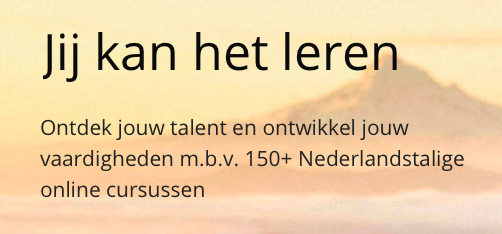 Online all-you-can-learn buffet geopend voor ondernemers