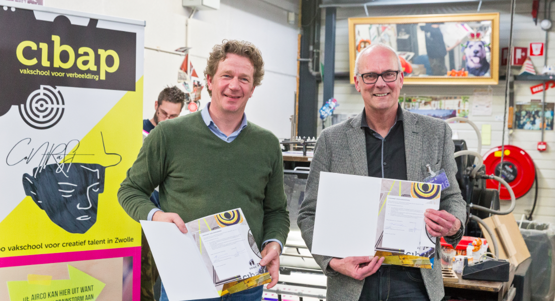 Cibap in samenwerking met grafi-media partner Zalsman