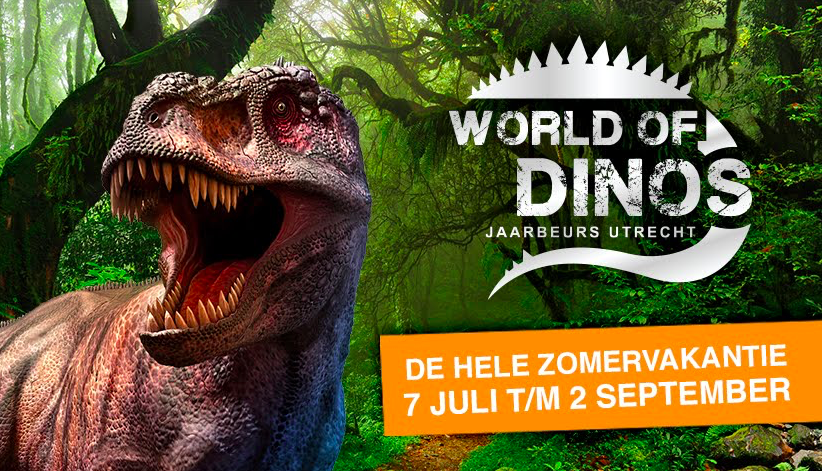 World of Dino's strijkt neer in Utrecht
