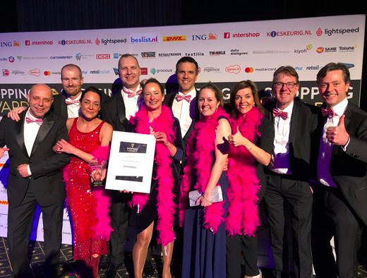 Inshared in de prijzen bij Shopping Awards