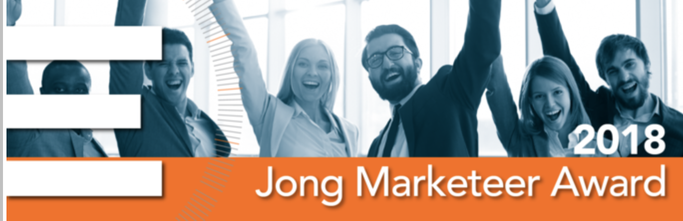 Terug van weggeweest: prijs voor Jong-Marketeer 2018