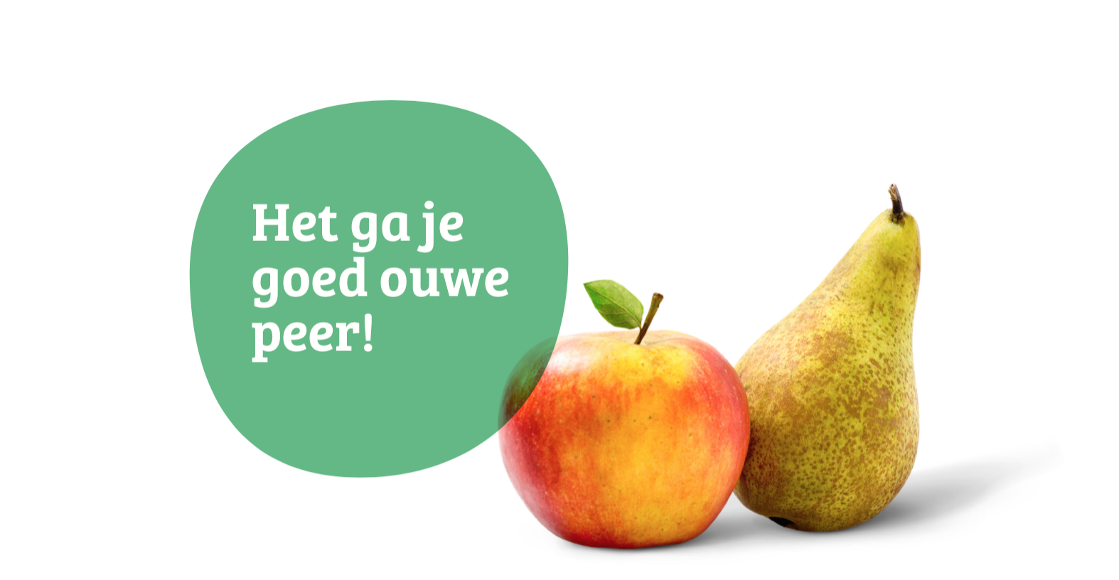 Univé neemt afscheid van appel & peer