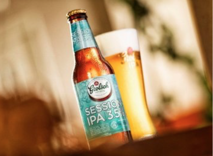 Grolsch Session IPA is blijvertje en nu ook bij AH verkrijgbaar