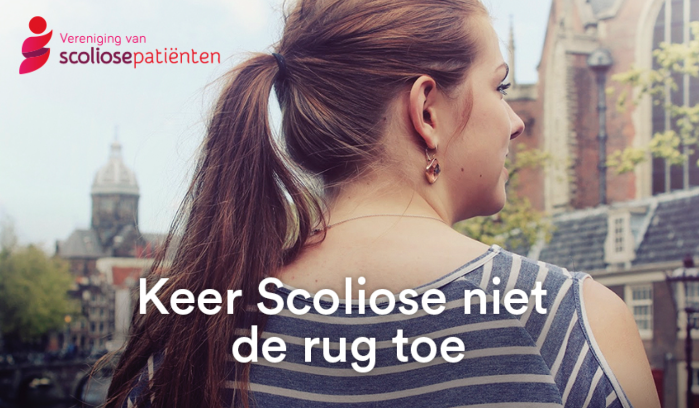 Icemedia achter campagne voor Vereniging van Scoliosepatiënten