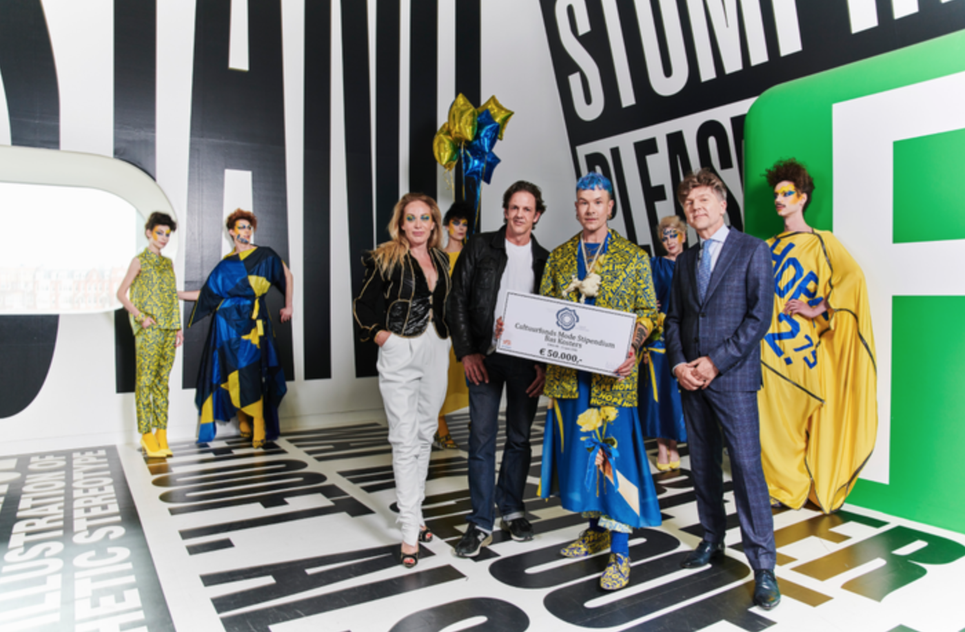 Achtste Cultuurfonds Mode Stipendium voor Bas Kosters