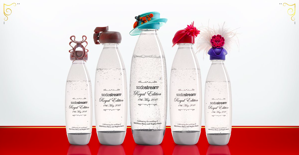 SodaStream haakt milieuvriendelijk aan op huwelijk Prince Harry