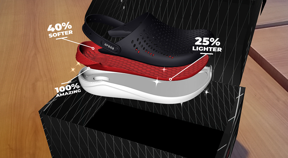 Crocs kiest Quince voor internationale campagne