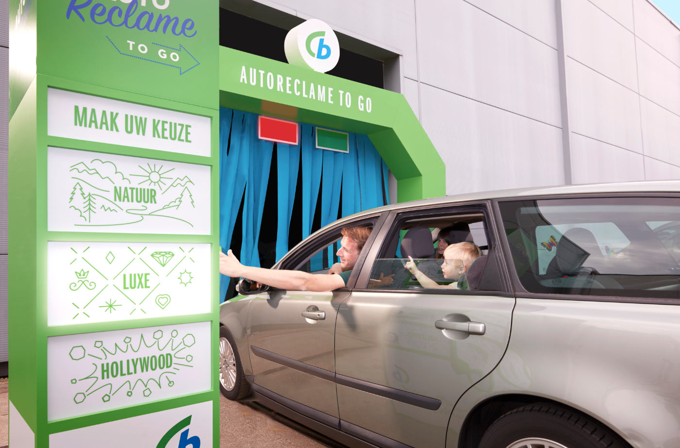 Centraal Beheer helpt particuliere autoverkoper met ‘autoreclame to go’