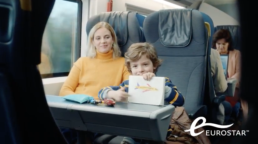 Eurostar promoot voordelen van treinreizen bij vliegtuigreizigers