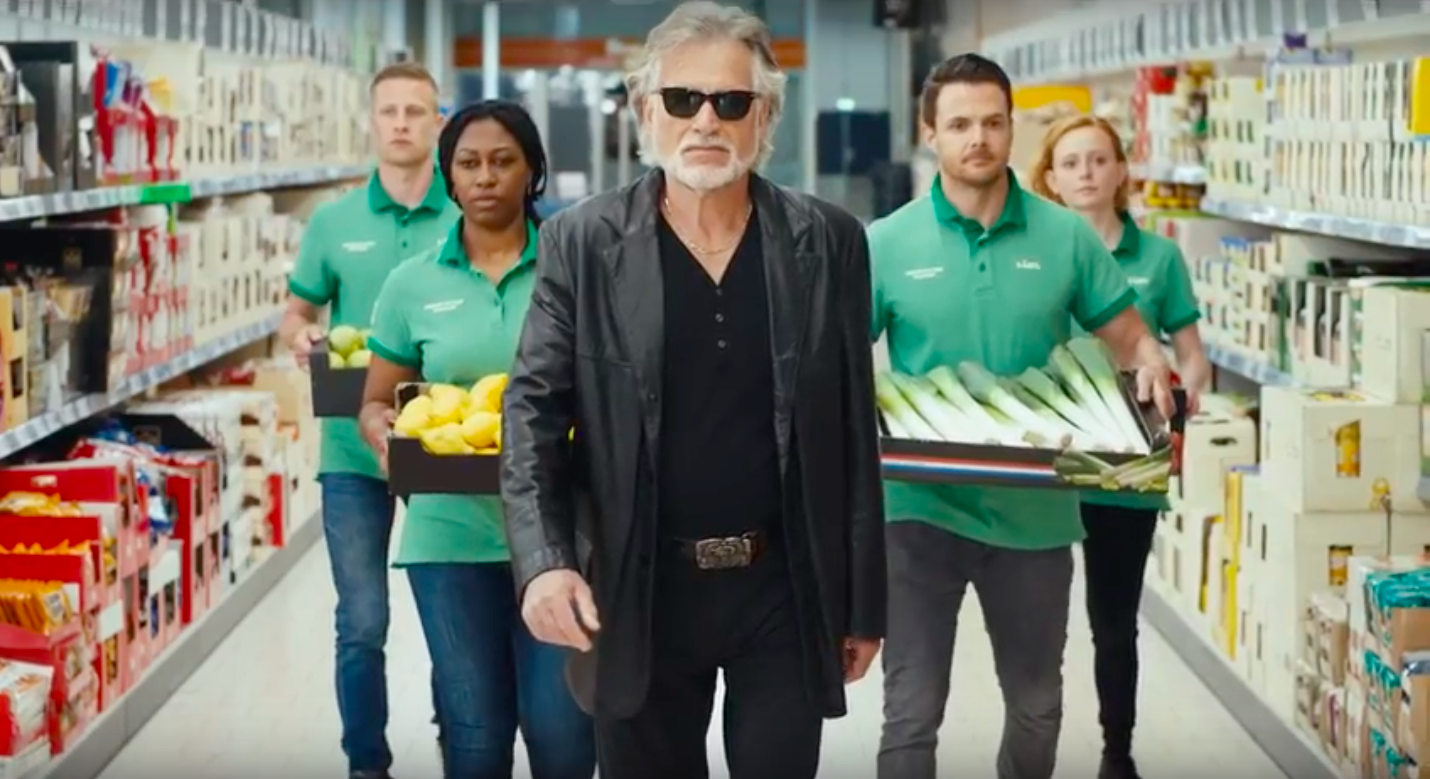 Lidl Green Bag met George Baker