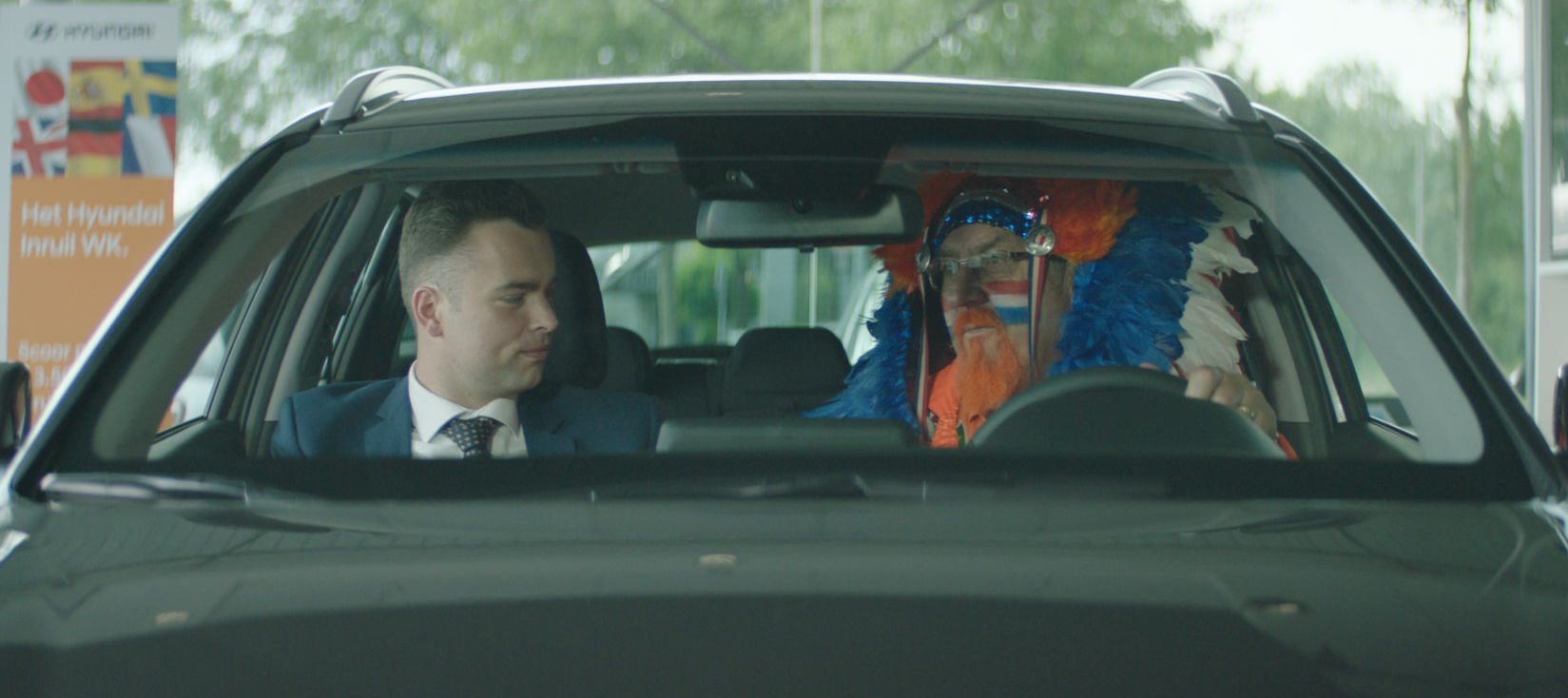 Oranje-indiaan keert terug bij WK-campagne Hyundai