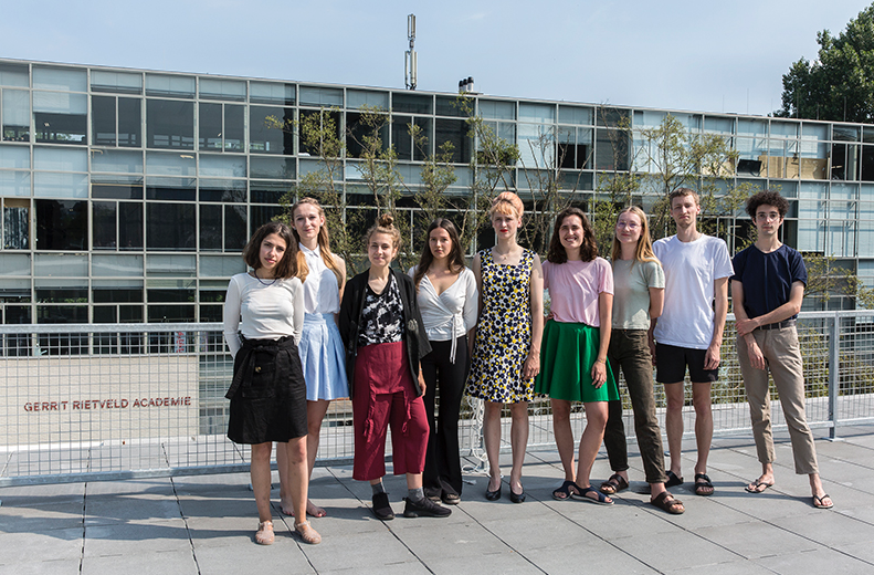 Genomineerden graduation show 2018 Gerrit Rietveld Academie