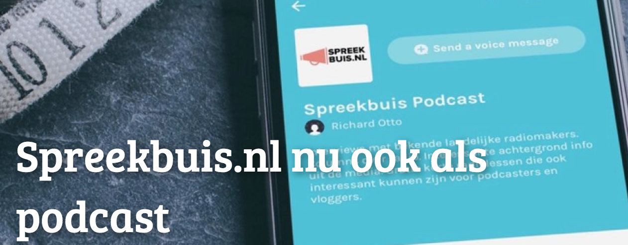 Spreekbuis.nl en Patrick Kicken lanceren podcast