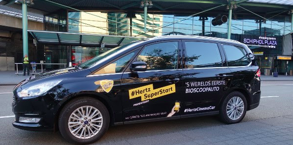 Hertz introduceert bioscoopauto