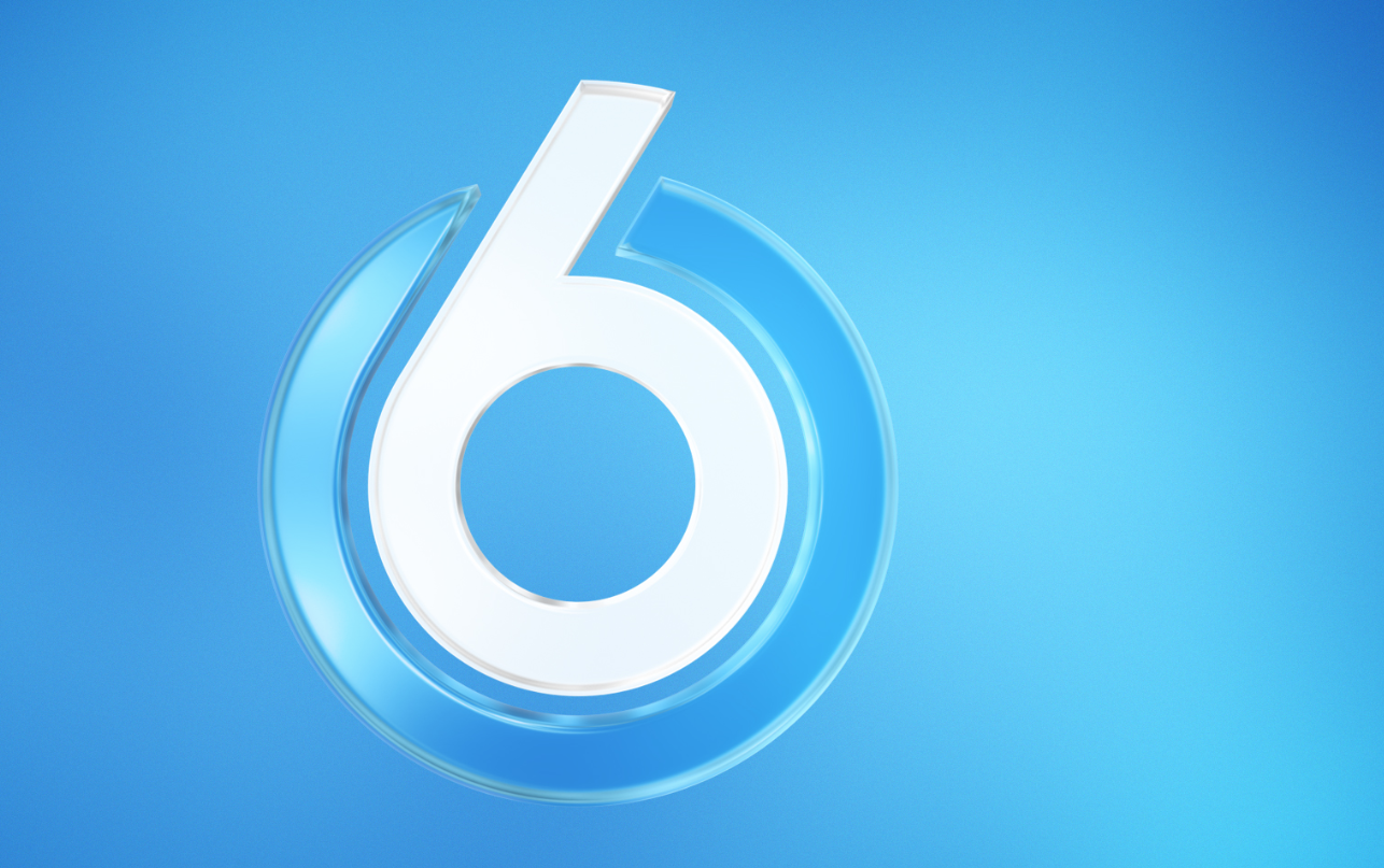 SBS6 kleurt blauw