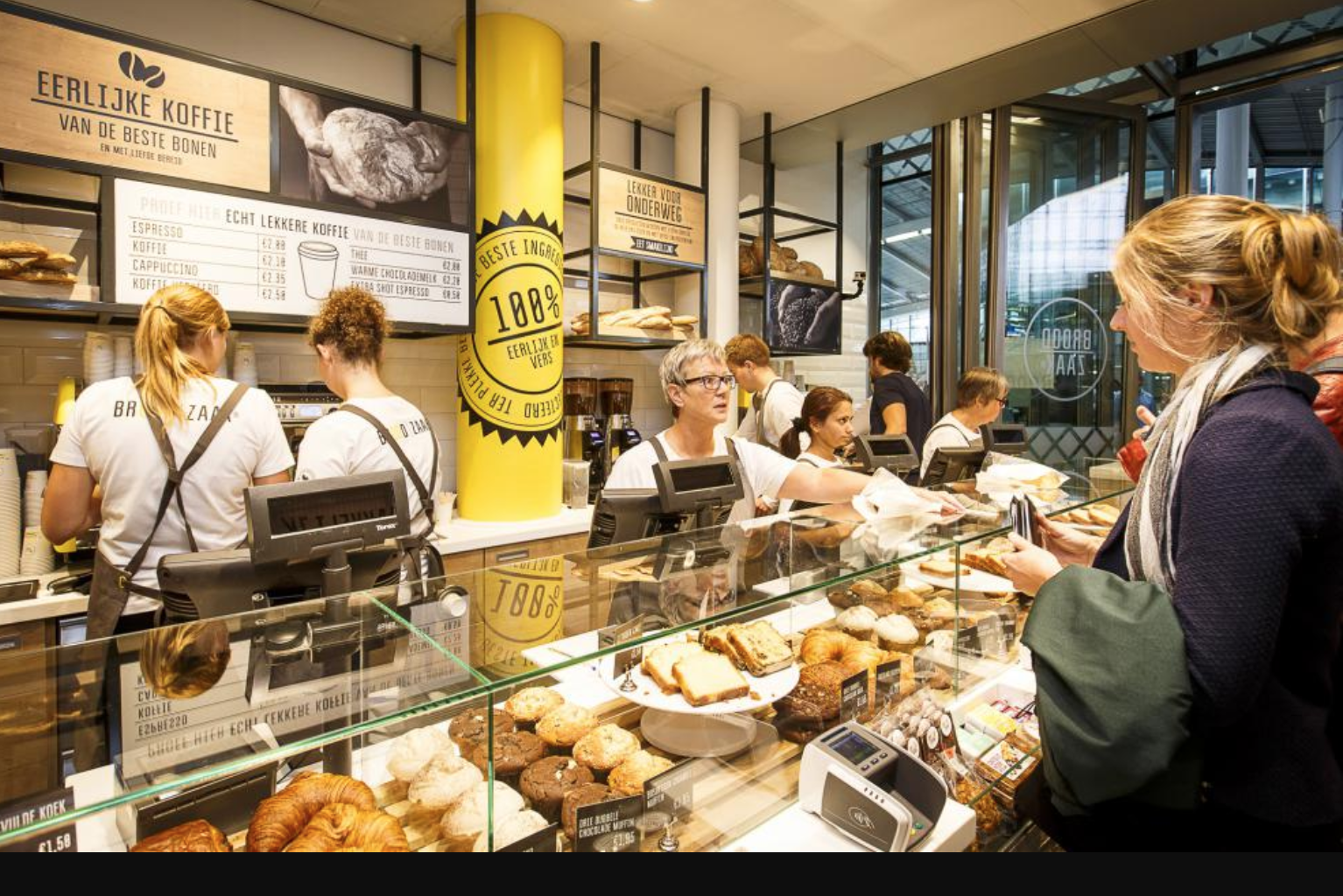 HMSHost International neemt Broodzaak over van NS Stations