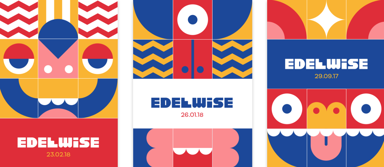 Das Buro Rotterdam wintRed Dot Award voor identiteit ‘EdelWise, Experimental Friday’