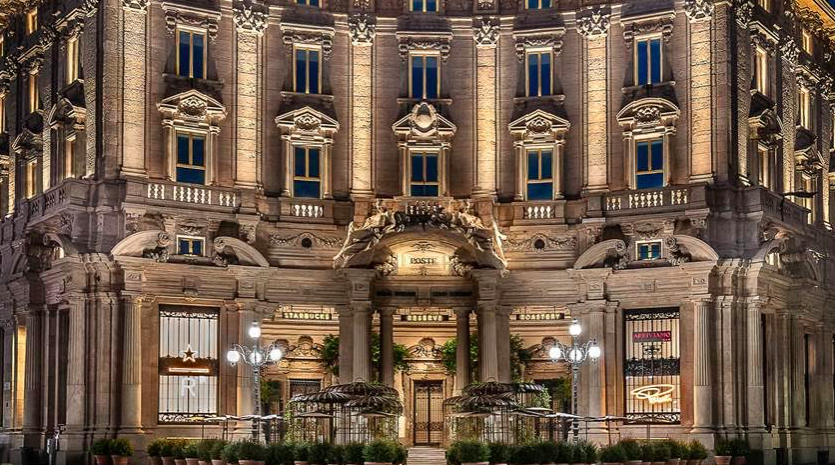Eerste vestiging Starbucks in Italië