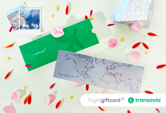 Transavia in samenwerking met Flightgiftcard