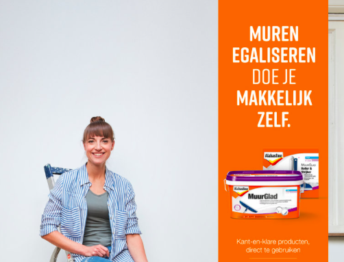 Energize doet nieuwe campagne voor Alabastine